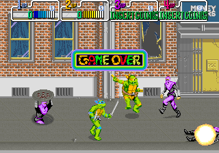 Teenage Mutant Ninja Turtles (World 4 Players) Screenshot 1